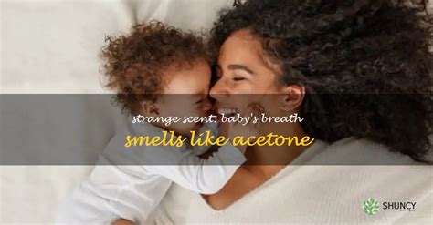 Sometimes a baby can spit up while they’re sleeping or playing, and that vinegar smell. . Child breath smells like acetone when sick